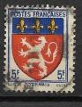 France - 1943- YT n  572 oblitr, 