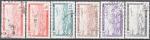 ALGERIE PA N 1, 1A; 3, 4, 5 et 6 de 1946 oblitrs
