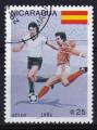 NICARAGUA  N PA 1163 Y&T o 1986 Coupe du Monde de Football (Espagne)