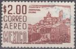 Mexique - 1962 - Yt PA n 227 - Ob - Architecture coloniale Guerrero