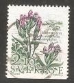 Sweden - Scott 1624   flower / fleur