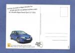 CPM publicit : automobile Renault Mgane ( l'oeil qui flotte )