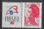 France 1987 oblitr YT  2461