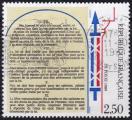 nY&T : 2604 - Bicentenaire des Droits de l'Homme (articles VII  XI) - Oblitr