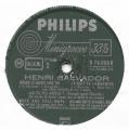 LP 25 CM (10")  Henri Salvador Alias Henry Cording   "  N 2  "