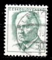 Tchecoslovaquie Yvert N1637A Oblitr 1968 Prsident Ludvik Svoboda 