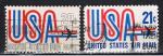 Etats-Unis / 1968-71 / YT PA n 71 & 72 oblitrs