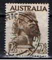 Australie / 1950-52 / Aborigne / YT n 174A oblitr