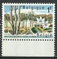 Belgique 1967 ; Y&T n 1408 **; 1F, protection de la nature