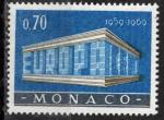 Monaco 1969; Y&T n 790; 0,70F, Europa, bleu, olive & gris