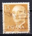 ESPAGNE -1955-58  - Franco -   Yvert 855  Oblitr