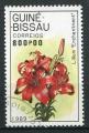 Timbre GUINEE BISSAU  1989  Obl   N 505  Y&T  Fleurs