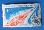 Centrafricaine 1972 - PA 100 - Fuse Postale de Tiling Centraphilex 1972  (Obl)