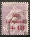 france - n 249  obliter - 1928 (pliure) 