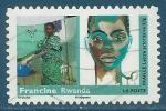 N281 Francine - Rwanda autoadhsif oblitr