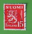 Finlande 1952 - Nr 385 - Lion Hraldique (obl)