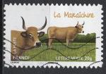 France 2014; Y&T n aa0956; L.V. 20g, Race bovine, la Maraichaire