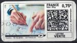 France vignette Oblitre Mon timbre en ligne Architecture couleur sur fragment