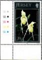 Jersey 1993 - Orchide : phragmipedium pearcei - YT 592 / SG 616 **
