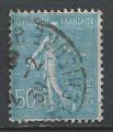 FRANCE - 1937/39 - Yt n 362 - Ob - Semeuse ligne 0,50c turquoise