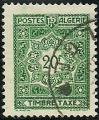 Argelia 1947-55.- Cifra. Y&T 45. Scott J45. Michel P45.