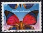 France 2000; Y&T n 3332; 2,70F (0,41) Papillon sardanalane, srie nature