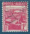 Algrie N165 Vue d'Alger 1F rose-carmin oblitr