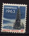 ETATS UNIS n 755 o Y&T 1963 Christmas