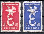 FR33 - Yvert n 1173-1174 - 1958 - Europa