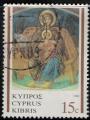 Chypre 1988 Oblitr Used Fresque Virgin and the Child La Vierge et l'Enfant SU
