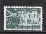 Timbre Yougoslavie / Oblitr / Poste Arienne / 1951 / Y&T NPA33.