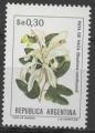 ARGENTINE N 1355 Y&T ** 1982 Fleurs (Bauthinia candicans)