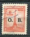 Timbre des PHILIPPINES Service 1947  Obl  N 78  Y&T   