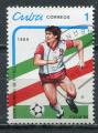 Timbre  CUBA  1989  Obl  N  2920   Y&T  Coupe du Monde de Football 90
