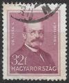 HONGRIE - 1923/37 - Yt n 457 - Ob - Comte Tisza