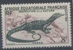 France, A.E.F : n 231 x neuf avec trace de charnire anne 1955