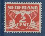 Pays-Bas 1924 Chiffre entour 134 A*