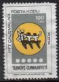 TURQUIE N° 2481 o Y&T 1985 Mise en vigueur du code postal