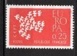 FRANCE 1961 N1309  timbre oblitr le scan