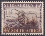 AFRIQUE DU SUD - 1953 - Mouton -  Yvert 196 oblitéré