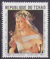 Timbre neuf ** n 210(Yvert) Tchad 1969 - Tableau de Veneto