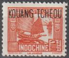 KOUANG-TCHEOU 1942-44 140 neuf * 2/5c rouge sans RF