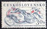 TCHECOSLOVAQUIE N 1126 o Y&T 1961 Grand prix motocycliste de Tchcoslovaquie