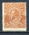 TIMBRE AUSTRALIE  1914 - 23      Neuf *    N 30        Y&T 