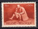 TIMBRE  BELGIQUE 1945  Obl   N  705  Y&T    Personnage