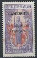 Cameroun - 1916 - Y & T n 78 - MH (petits points de rouille)