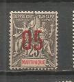 MARTINIQUE - NEUF trace charnire  - 1912 - n 79