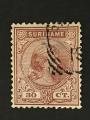 Surinam 1893 - Y&T 28 obl.