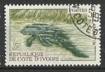 Cte d'Ivoire 1963; Y&T n 214A; 5F faune, lamantin