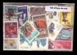 Afrique du sud lot de 100 timbres oblitrs diffrents